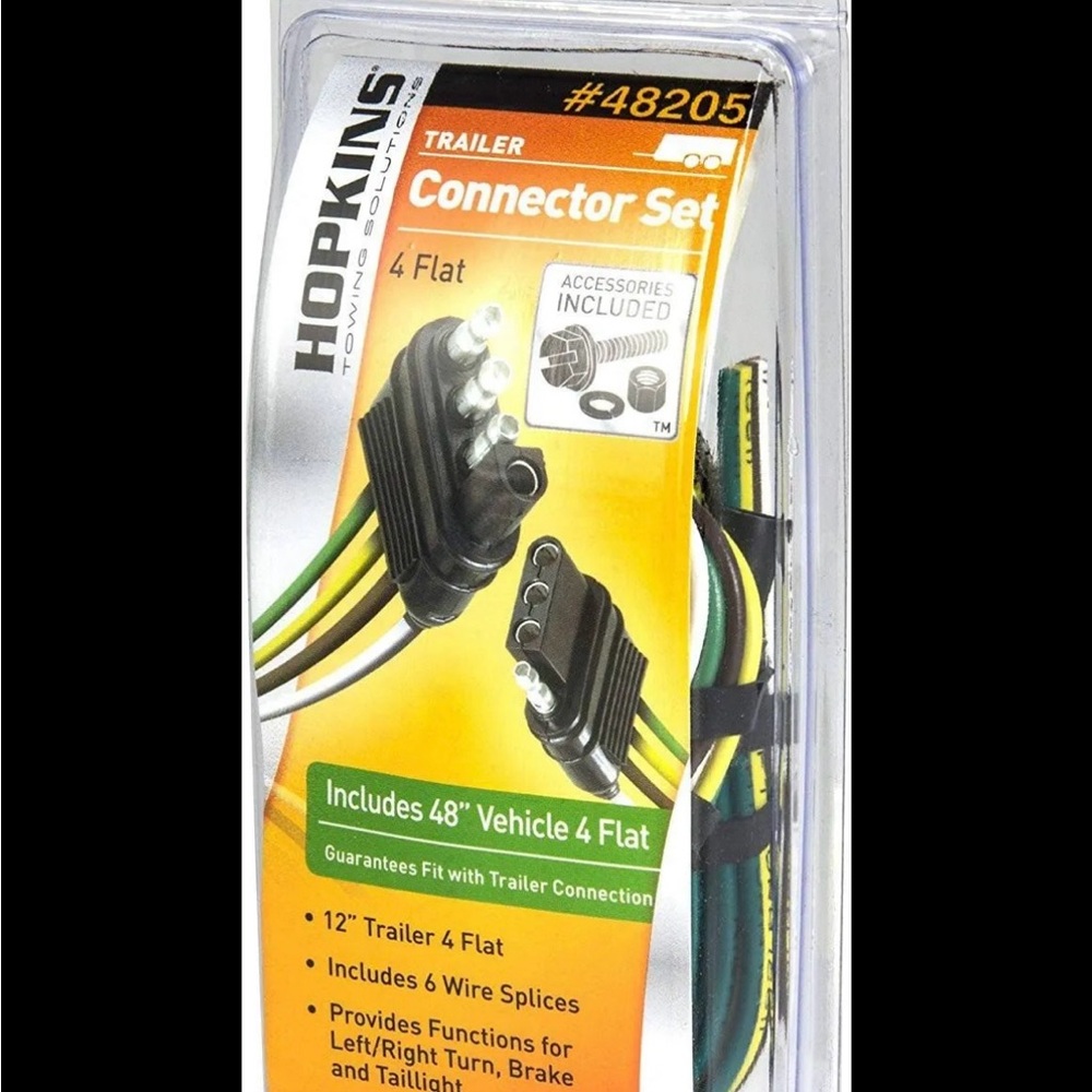 Hopkins 4 Flat Trailer Connector 48205